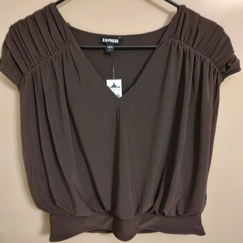 Short Sleeve Blouse - SIZE S